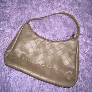 Brown shoulder bag